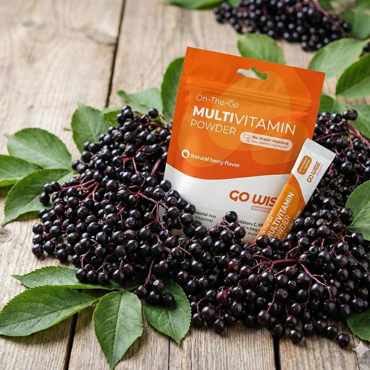Go Wise - Wholesale Oral Supplement/Vitamin - On The Go Multivitamin Powder Stick Packs- No Water Needed6