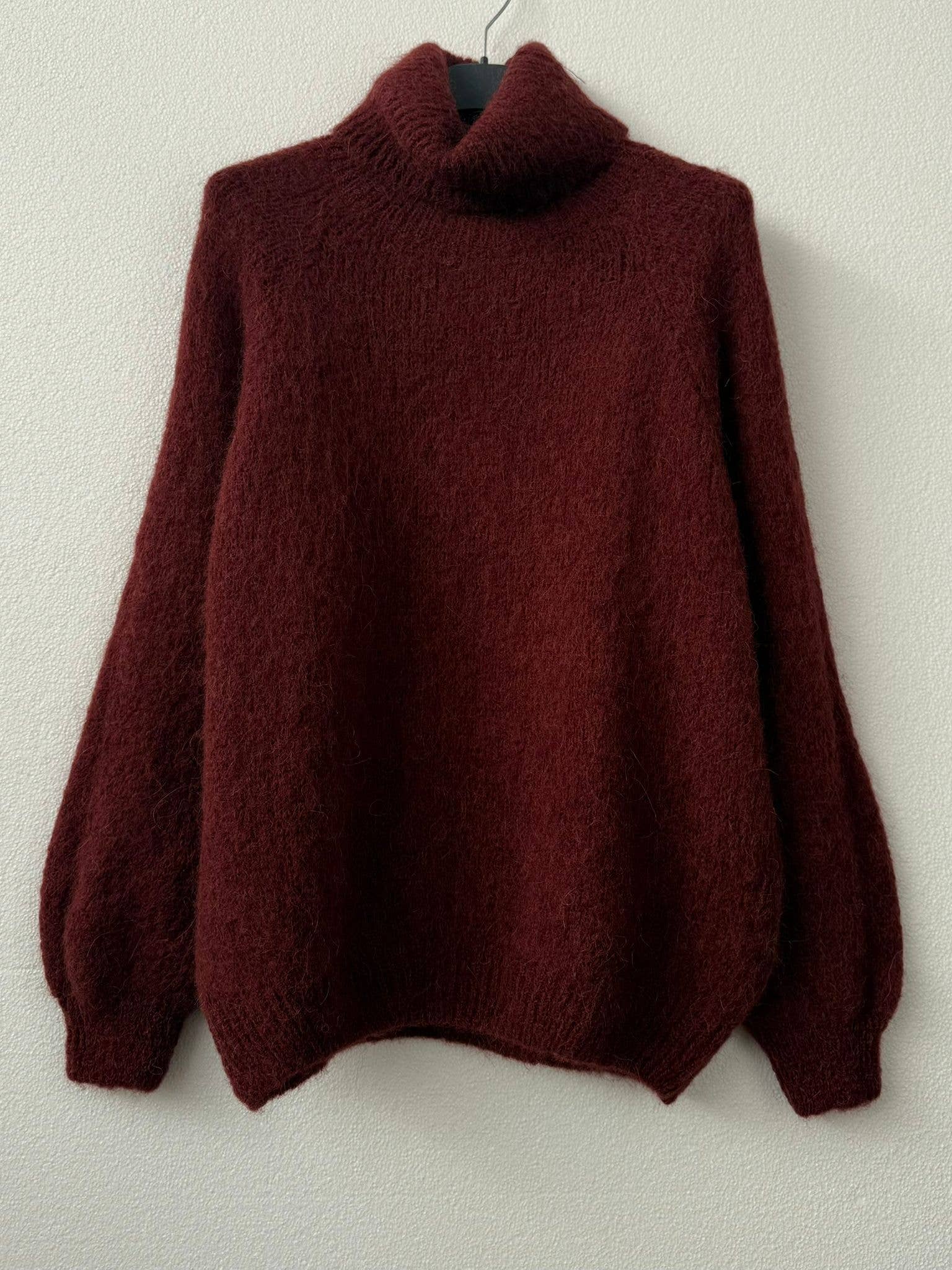 NOELINE - Wholesale Knit Sweater - Women's - Turtleneck sweater 50% alpaca 18880