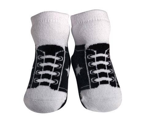 JazzyToes - Wholesale Socks - Baby - Sneaker in Black