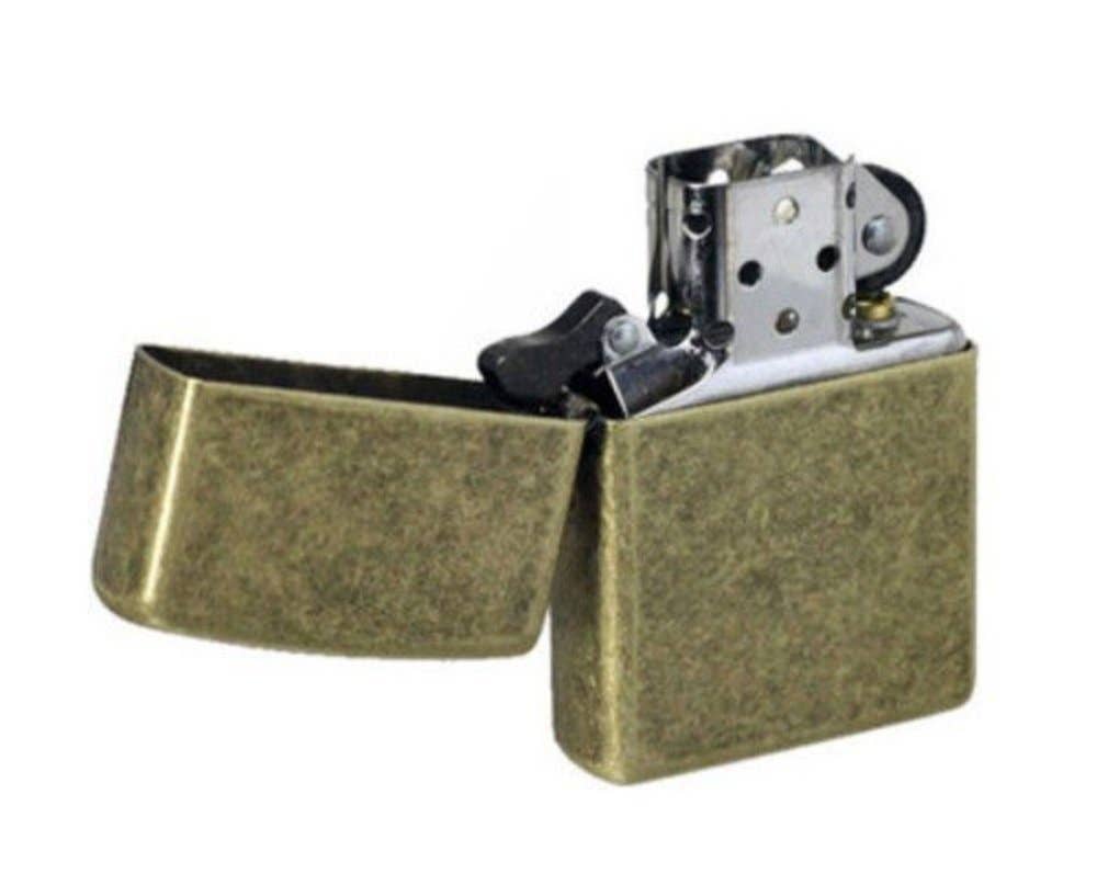 Benhalex - Wholesale Lighter - Zippo Antique Brass Rustic Windproof Lighter #201FB4