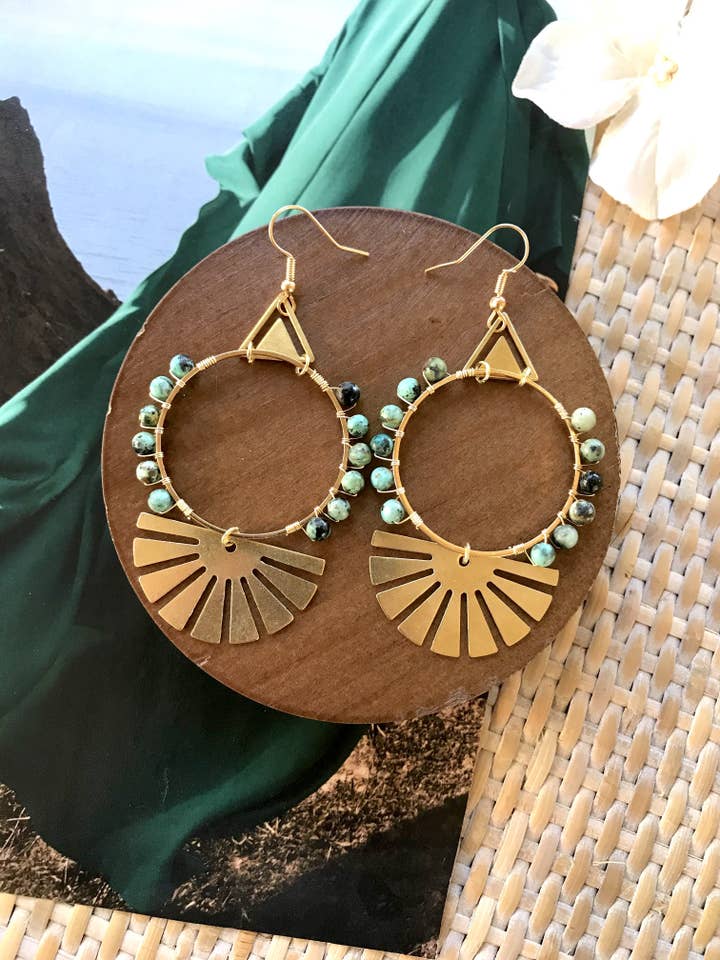 O brinco Carlotta por atacado de XTRA by Stacey