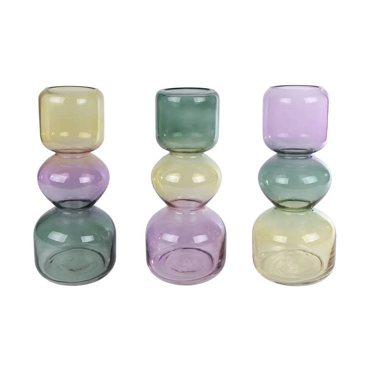 DRYdecorations - Wholesale Vase - Vazen pastel glas 0