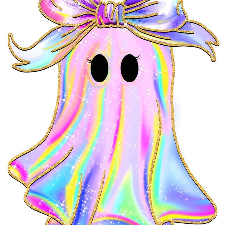 Holographic Ghost DTF Transfer for wholesale by M2B Designs