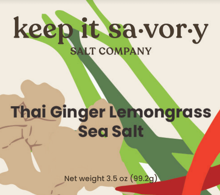 Keep It Savory Salt Co - Wholesale Salt - Thai Ginger Lemongrass Sea Salt2