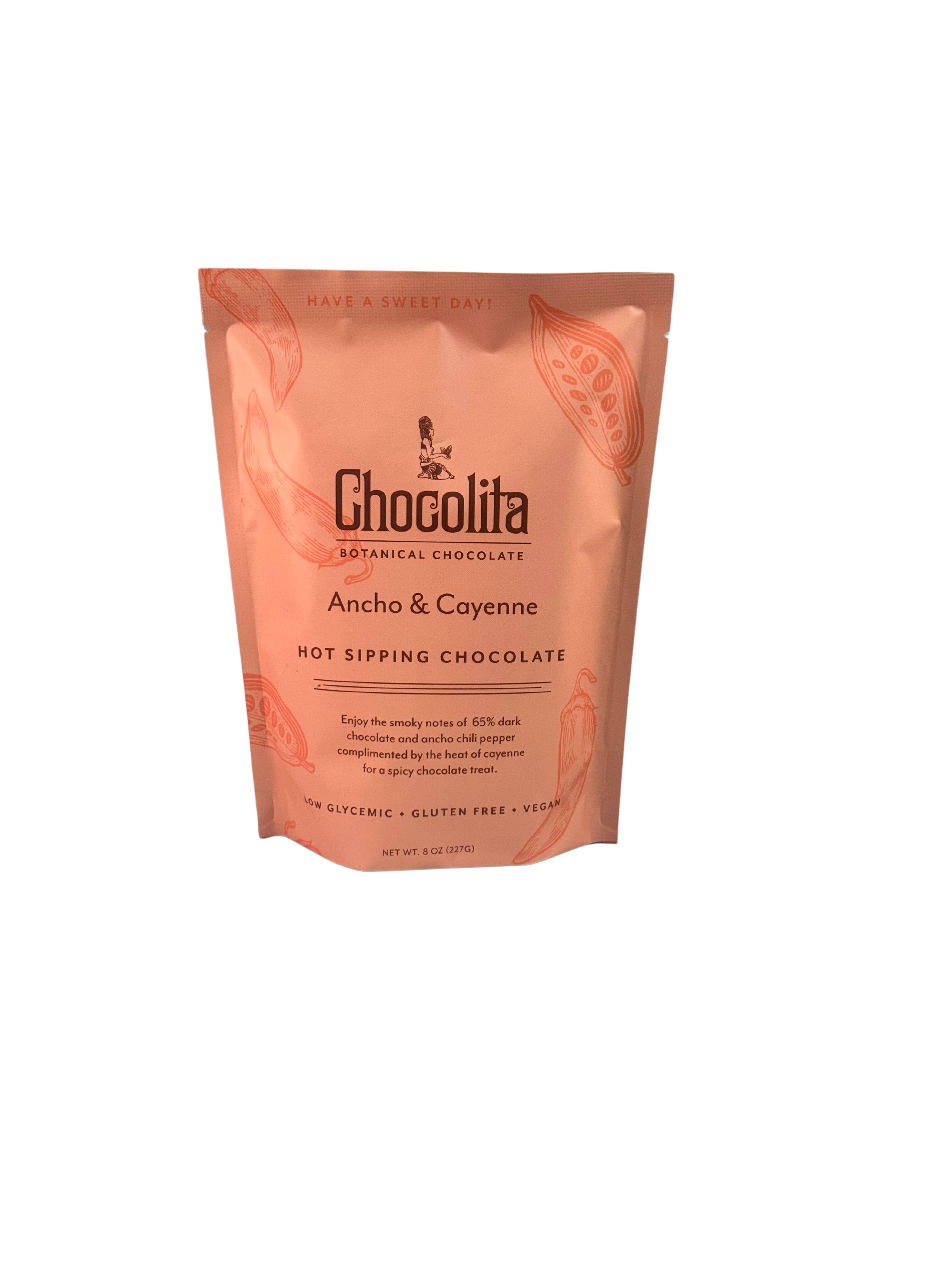 Chocolita - Wholesale Hot Cocoa Mix/Kit - Ancho & Cayenne Cacao drinking chocolate