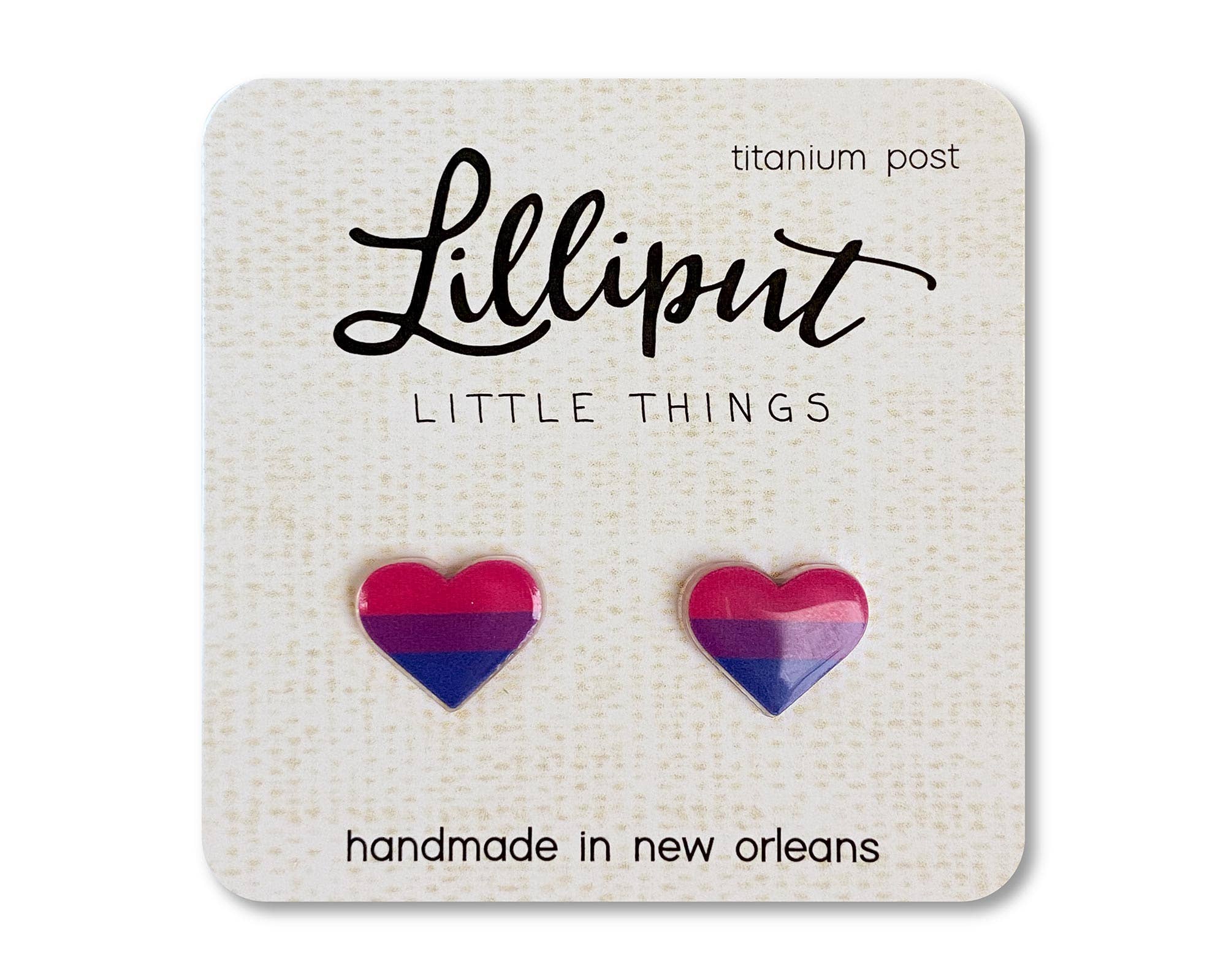 Lilliput Little Things - Wholesale Stud/Post Earrings - Pride Earrings // LGBTQ+ Pride Flag Earrings2