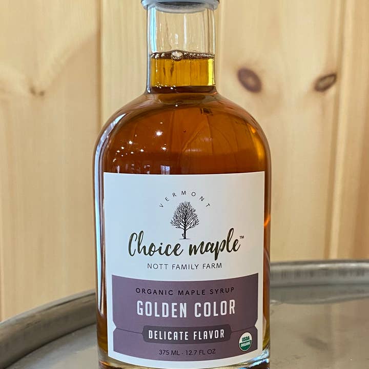 Choice Maple - Wholesale Maple Syrup - Organic Glass Bottle
