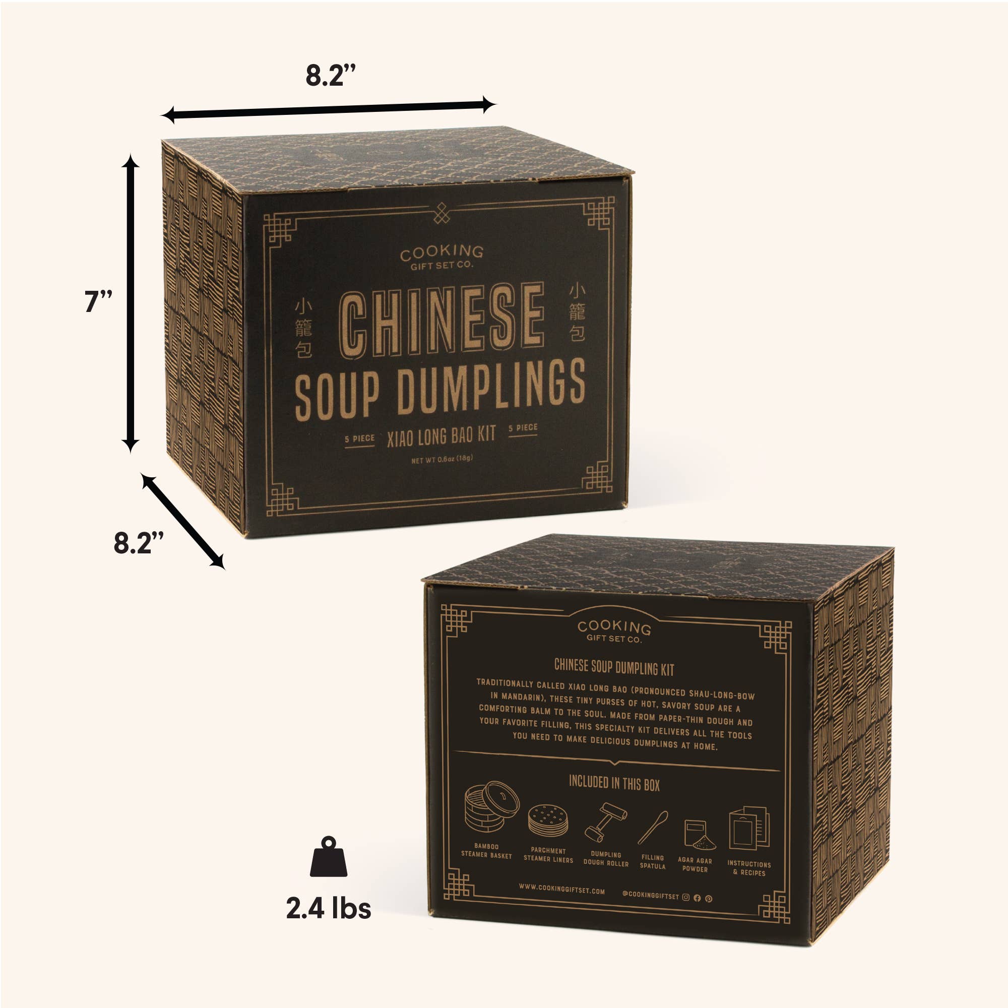 Cooking Gift Set Co. - Wholesale DIY Food Kit - Chinese Soup Dumpling Kit | Gift for Mom | Cooking Tools11