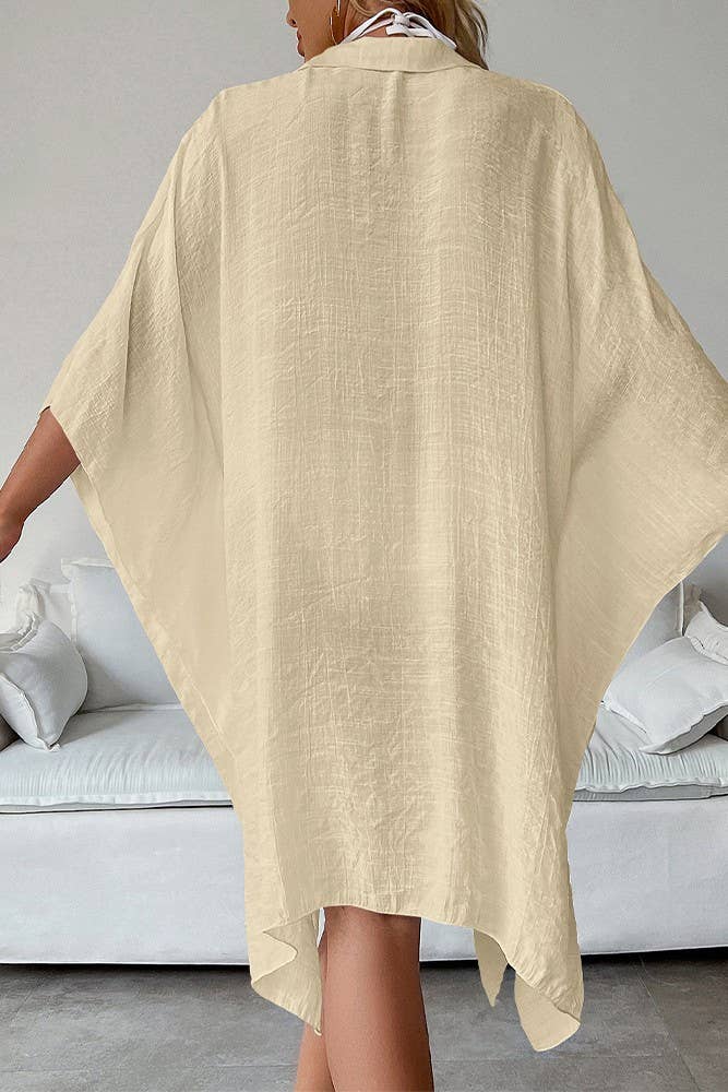 UNISHE - Wholesale Swim Cover Up - Women's - Summer Beach Shirt Cover Up ZK136827