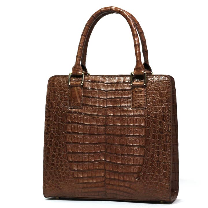 3403 krokodil buik handtas voor wholesale door W. H. Petronela