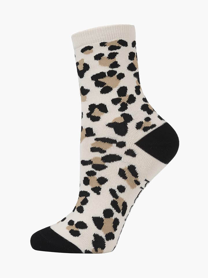 CALZINO BAMBINI MACULATO GHEPARDO IN BAMBÙ per la vendita all'ingrosso da parte di Bamboozld