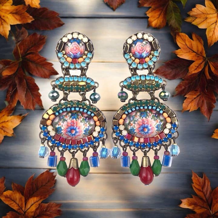 melizijewelry - Wholesale Dangle Earrings - Nomada crystal earrings5