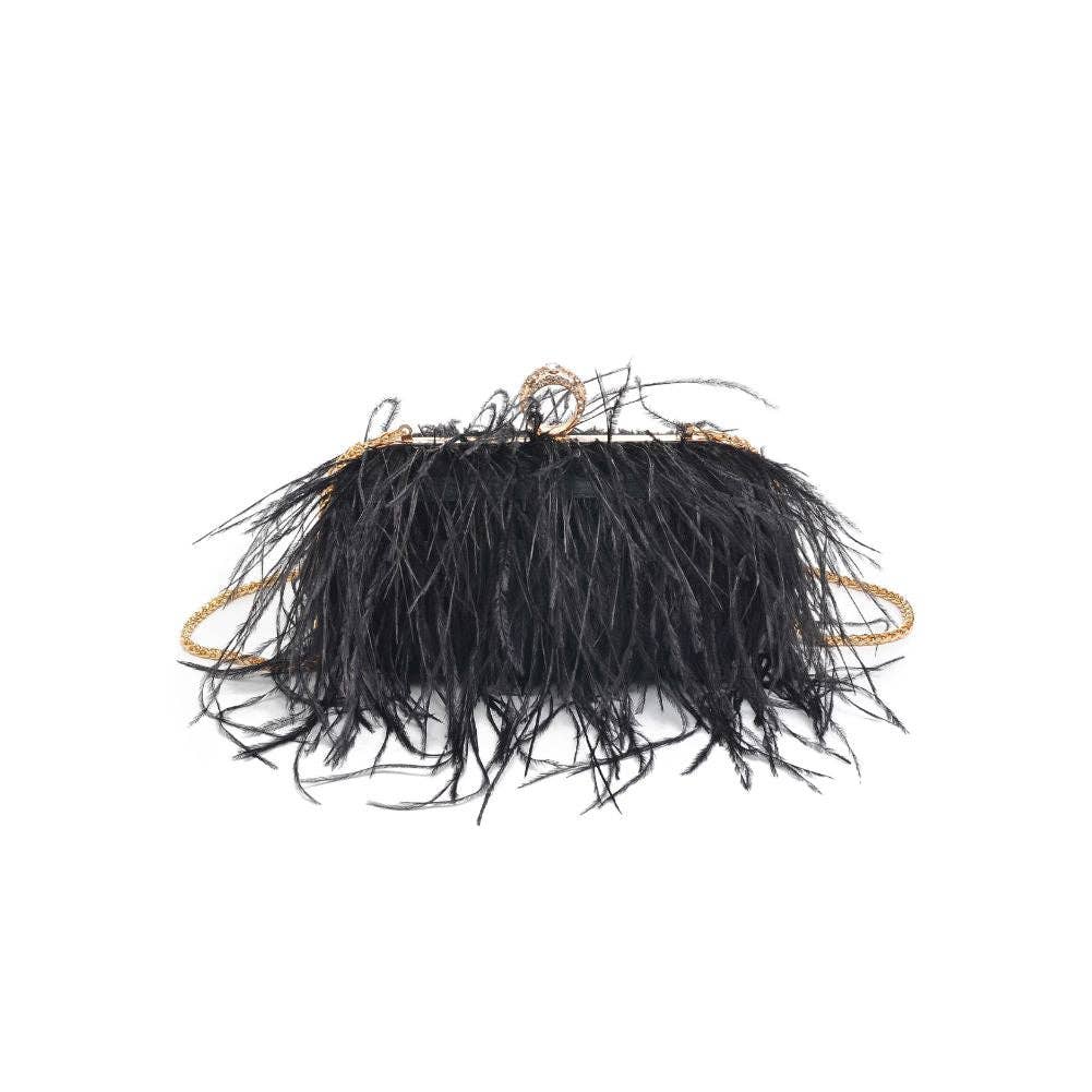 Moda Luxe - Wholesale Clutch Bag - Women's - Harlow Feather Evening Bag42