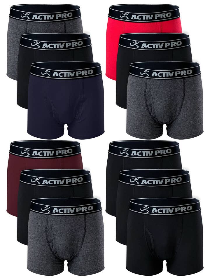 Chase USA International - Wholesale Underwear - Men's - Men's Boxer Briefs (3-Pack)