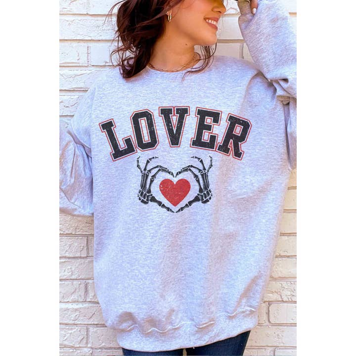 LOVER Graphic Sweatshirt for wholesale by A. BLUSH CO