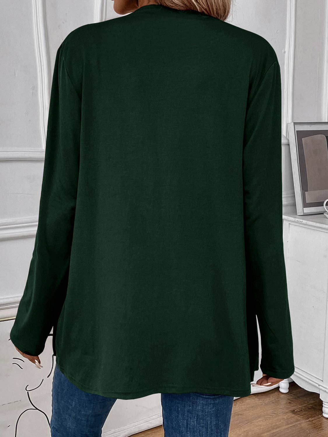 Beyond Apparel - Wholesale Cardigan - Women's - Open Front Long Sleeve Cardigan15