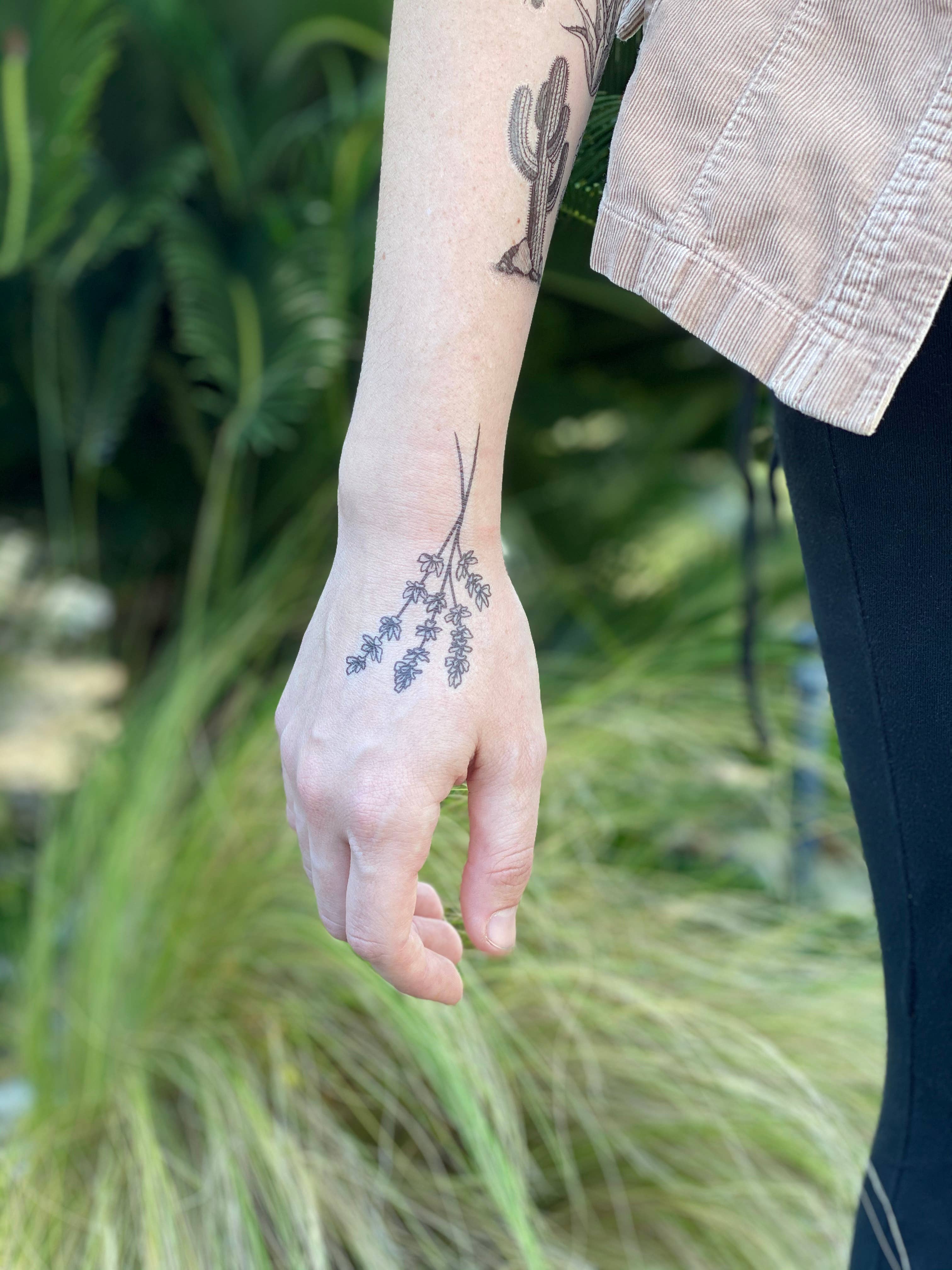 Lavender Twigs Temporary Tattoos – Donna D's Boutique