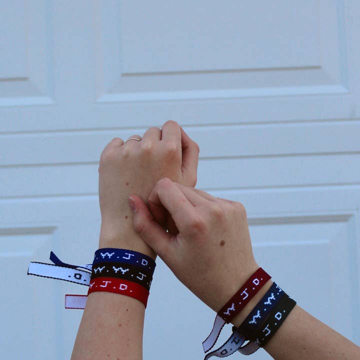 Swanson Christian Products - Wholesale Woven/Braided Bracelet - What would Jesus Do - W.W.J.D bracelet - Pack of 12