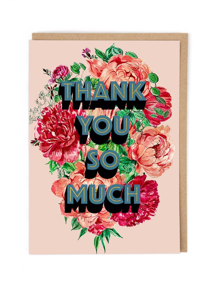 Thank you very much for wholesale by Cath Tate Cards