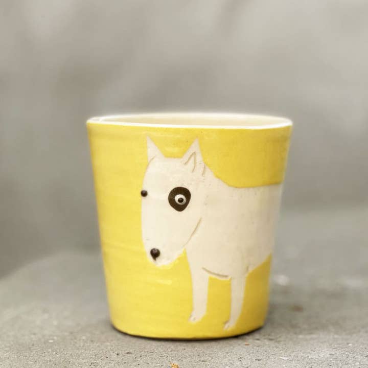 Animalcup Bullterrier för wholesale av camillaengdahl