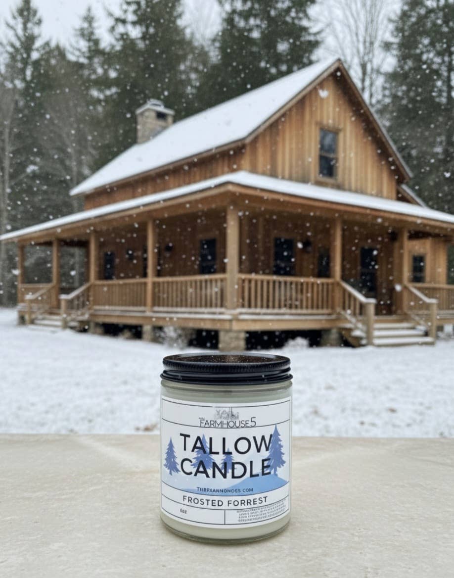 The Farmhouse5 - Wholesale Jar/Filled Candle - Seasonal Organic Tallow Candles0