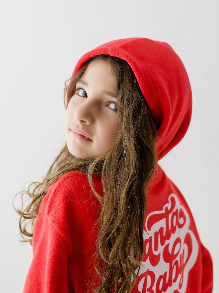 Roter Santa Baby-Overall für den Großhandel von Fancy Shmancy Baby