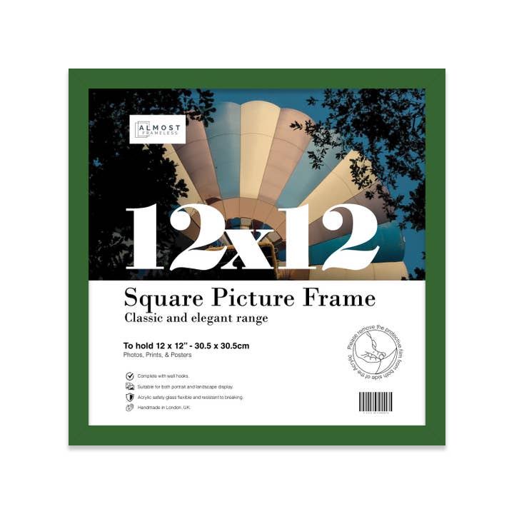 WholesaleFrames.co.uk – wholesale Picture frame – Green 12x12 Picture Frame