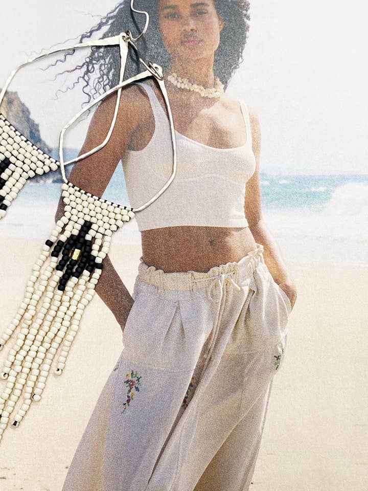 Cruz Fringe oorbellen voor wholesale door Naomi Star Designs