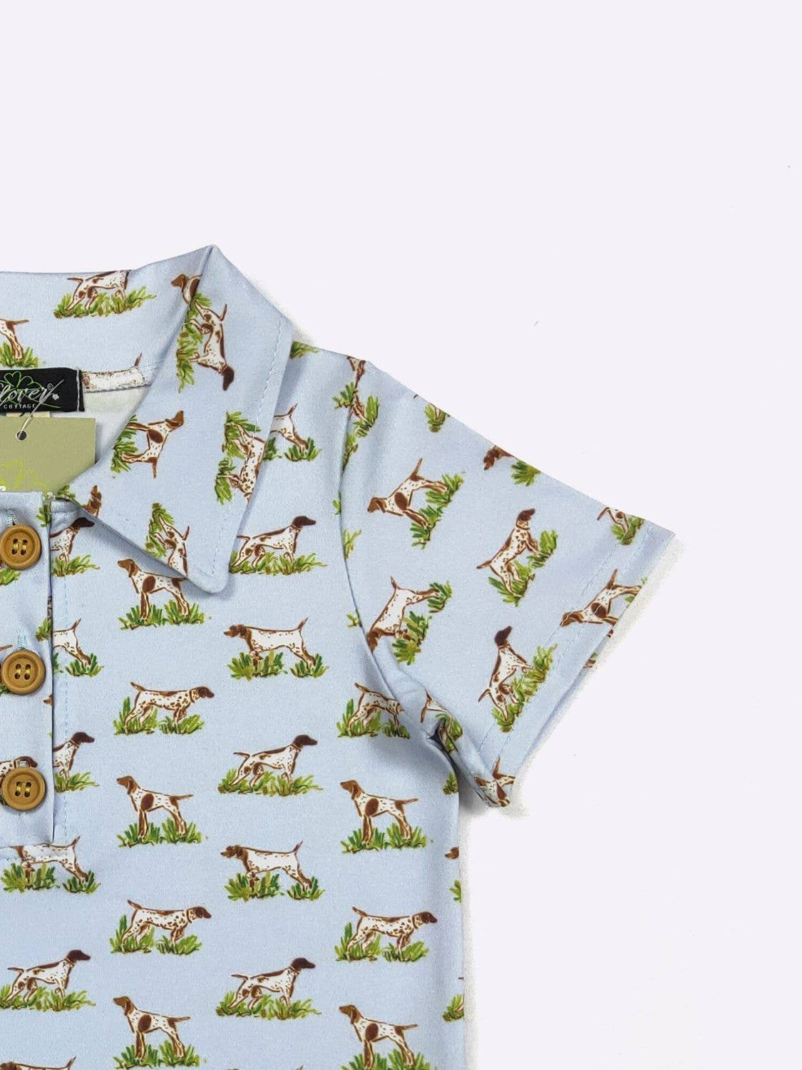 Clover Cottage - Wholesale T-Shirt - Kids - Pointer Hunt Boy Collar Shirt2