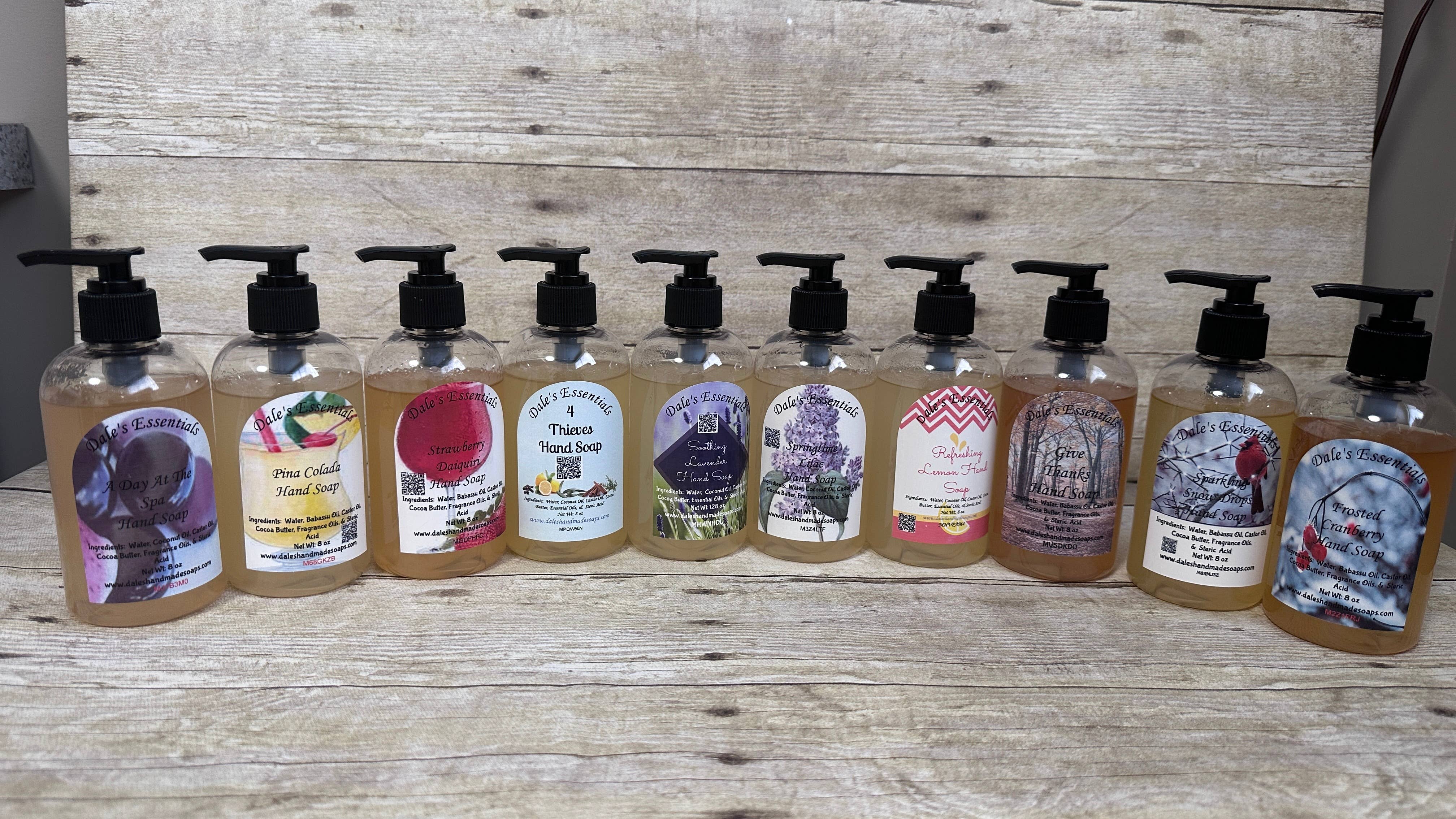 Dales Handmade Soaps & More - Wholesale Hand Soap/Wash - Dale's Essentials Liquid Hand Soap4
