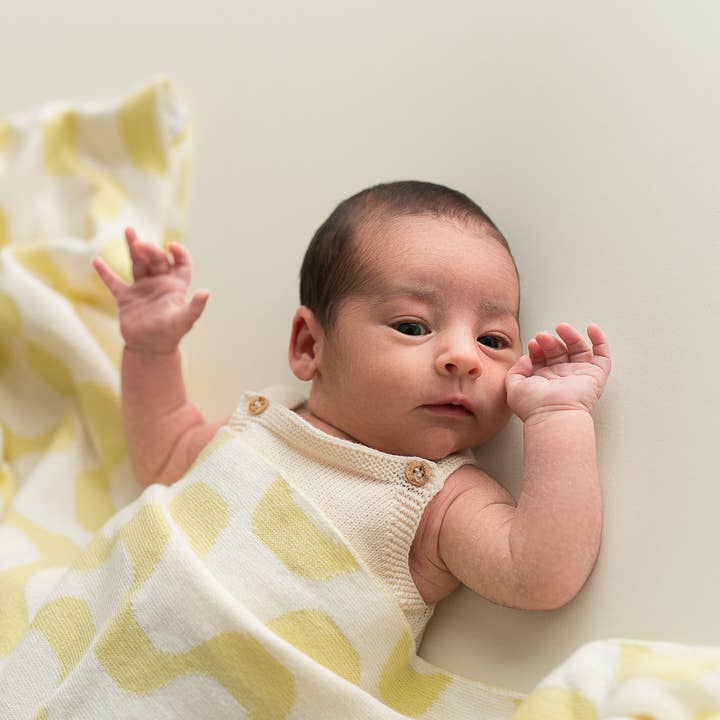 micu micu - Wholesale Bedding Blanket - Kids & Baby - Baby blanket zigzag soft yellow