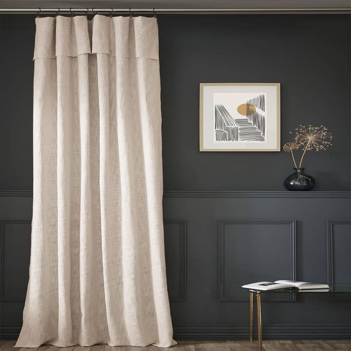Adjustable curtain 140x270 cm Cotton Pampa for wholesale by Housse De Rêve