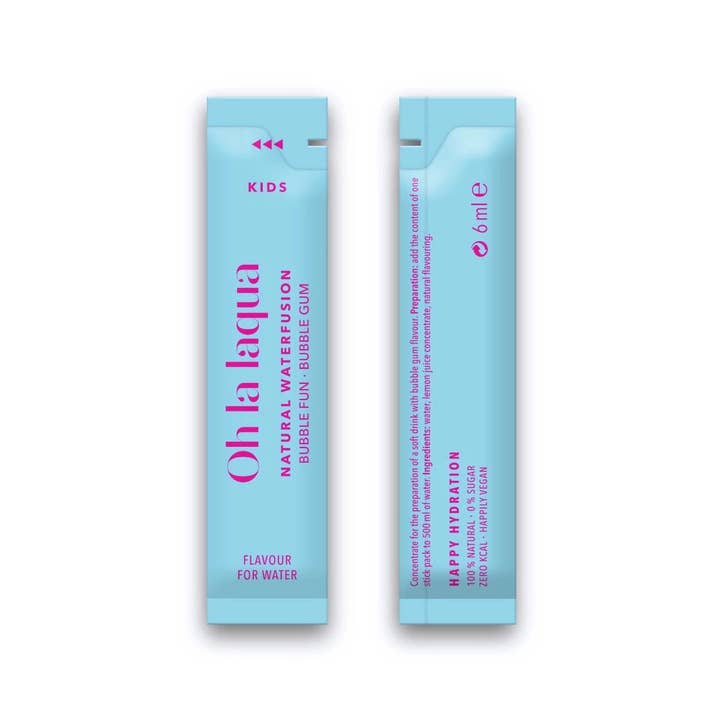 REMOVED BRAND - Wholesale Water met een smaakje/infused water (zonder koolzuur) - Bubble Fun ᛫ Kauwgom smaak1