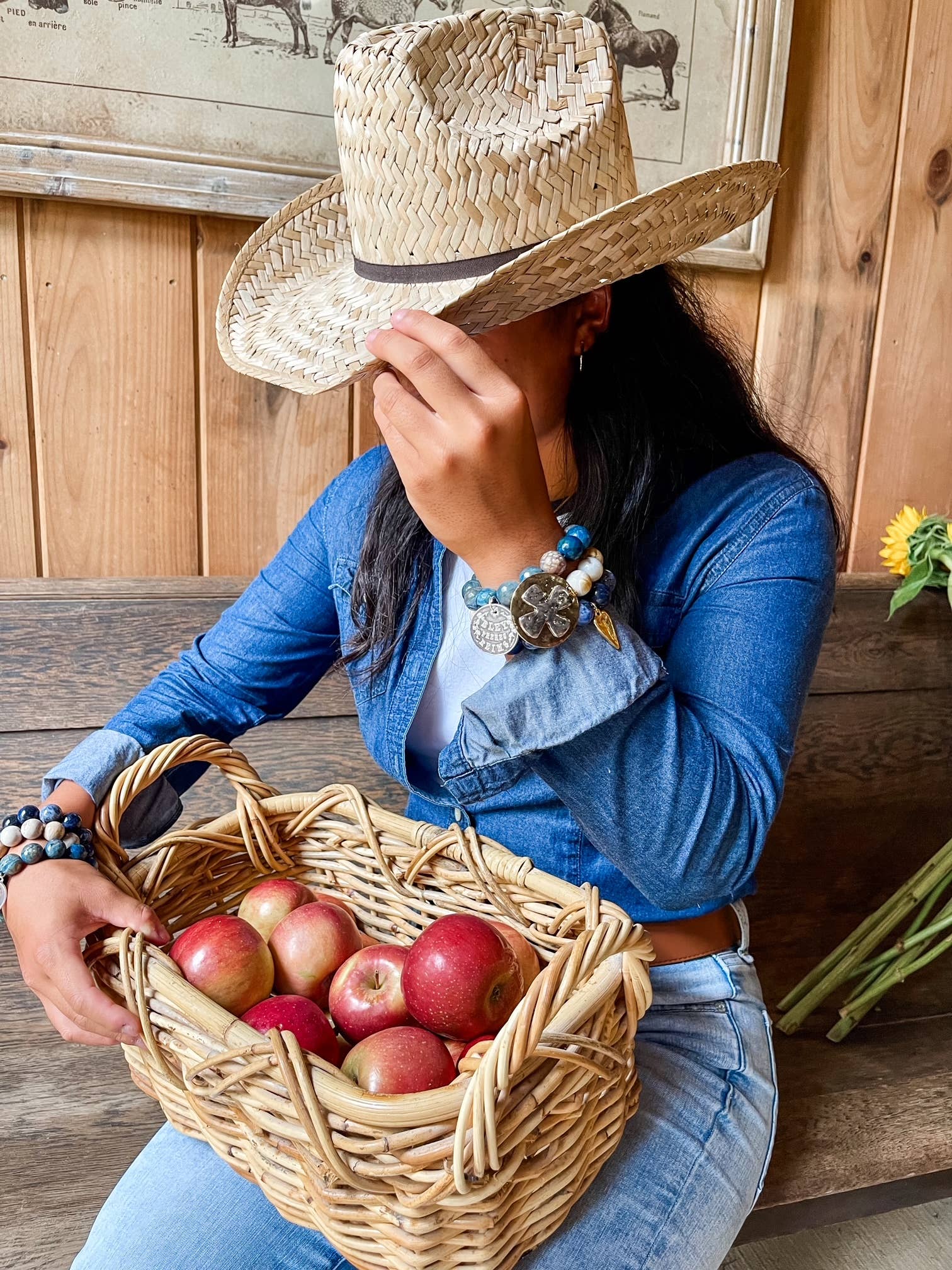PowerBeads by jen - Wholesale Charm/Dangle Bracelet - Faceted Mykonos Agate wit Matte Silver Guardian Angel2