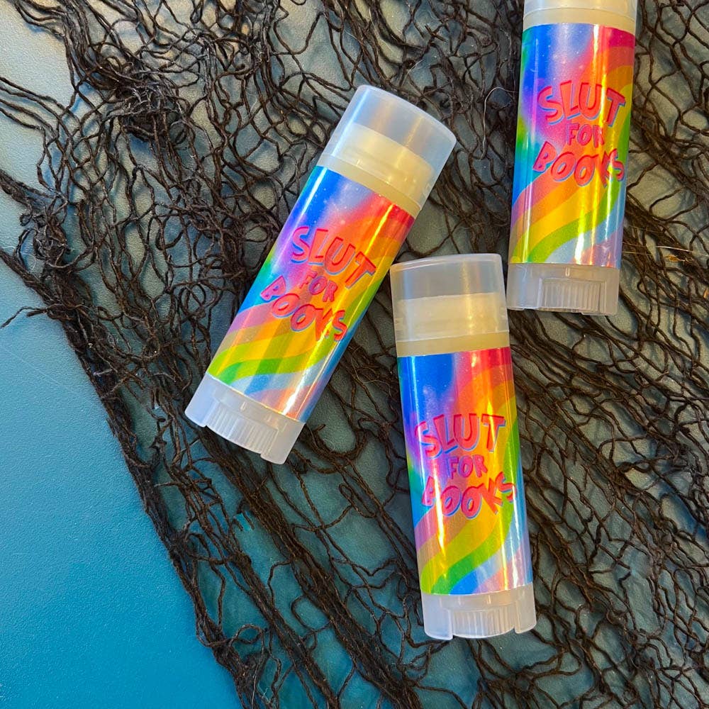 Serious Lip Balm - Wholesale Lip Balm - Natural Lip Balm - Slut for Books Gift for Bookish Folks2