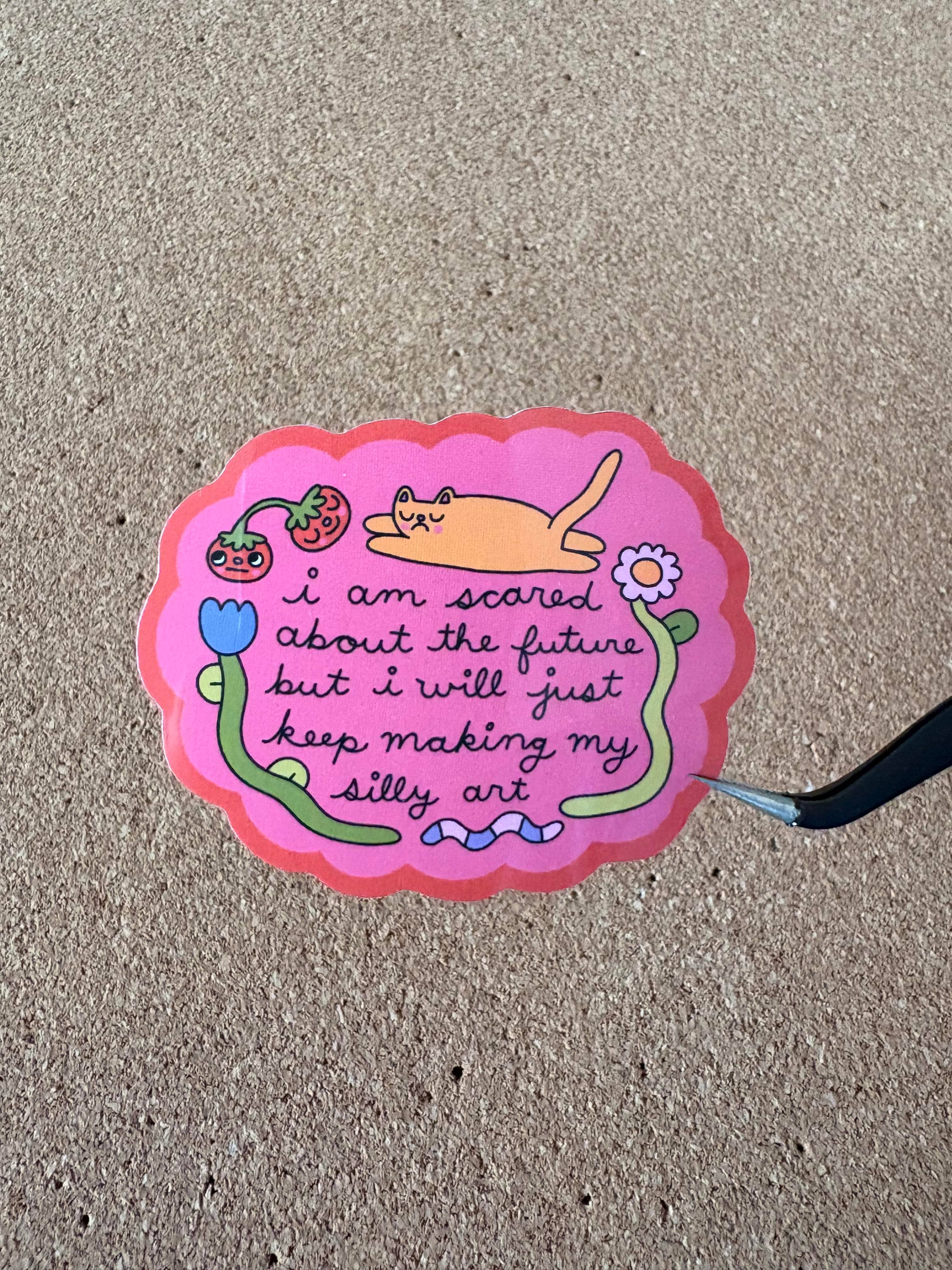 Caroline Friend Art - Vente Autocollant - Autocollant d'art farfelu2