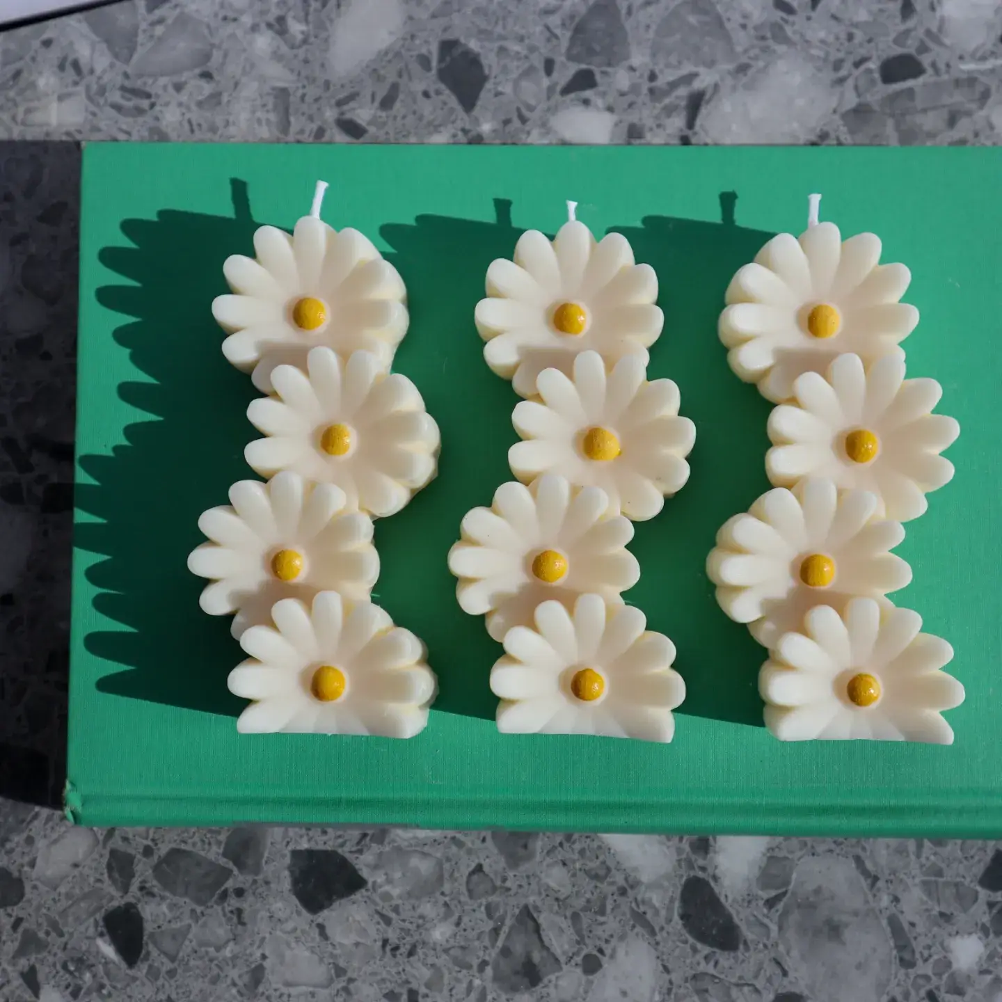 Drop Dead Candles - Wholesale Novelty Candle - Daisy Flower Pillar Candle7