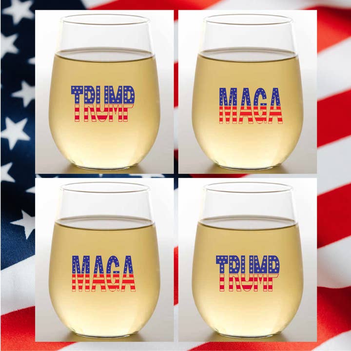 Wine-Oh! - Wholesale Wine Glass - TRUMP Tritan Unbreakable Stemless 16 oz Wine Tumblers