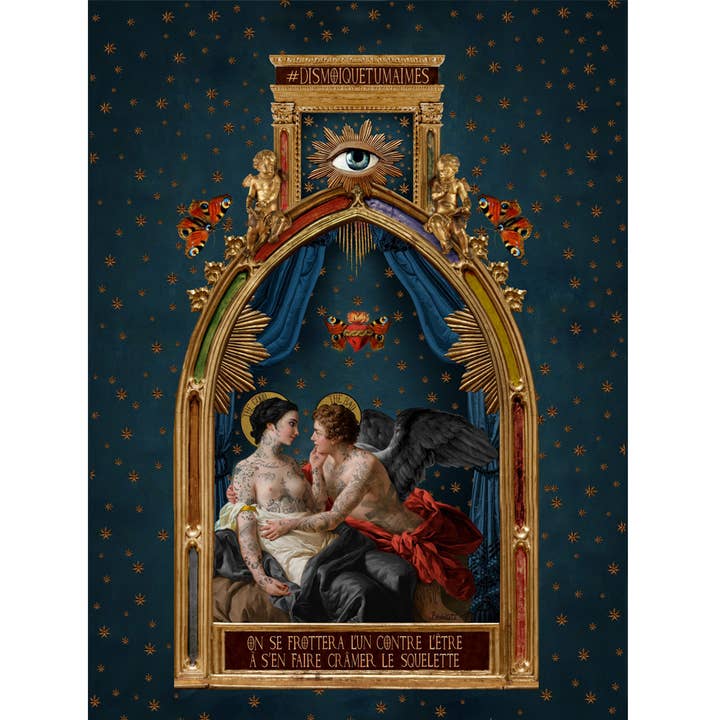 A3 POSTER UM CONTRA SER por atacado de Voglio Bene