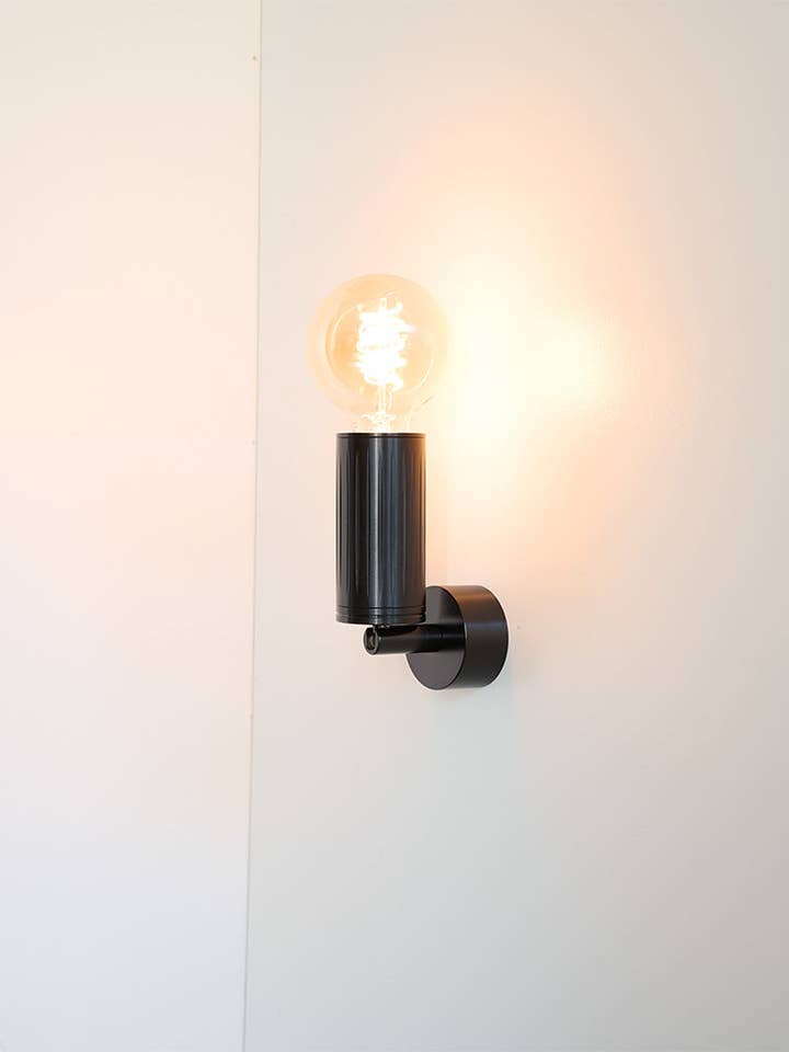 Candeeiro de Parede Luminar Canopy | Preto por atacado de Rama Lights