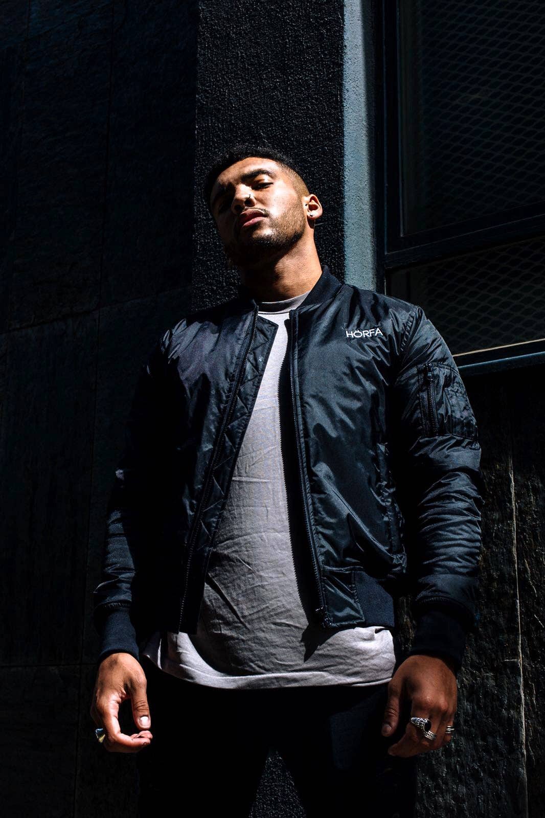 HÖRFA – wholesale Bomber jacket – Men's – Bömber Jacket in Black3