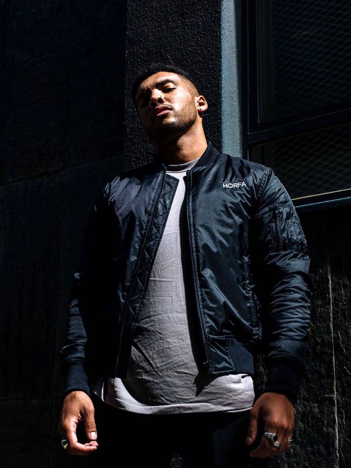 HÖRFA – wholesale Bomber jacket – Men's – Bömber Jacket in Black3