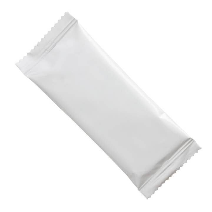 Lingettes diamant (A) Blanc uni pour les mains/surfaces 1200 lingettes emballées individuellement pour la vente par LA Fresh