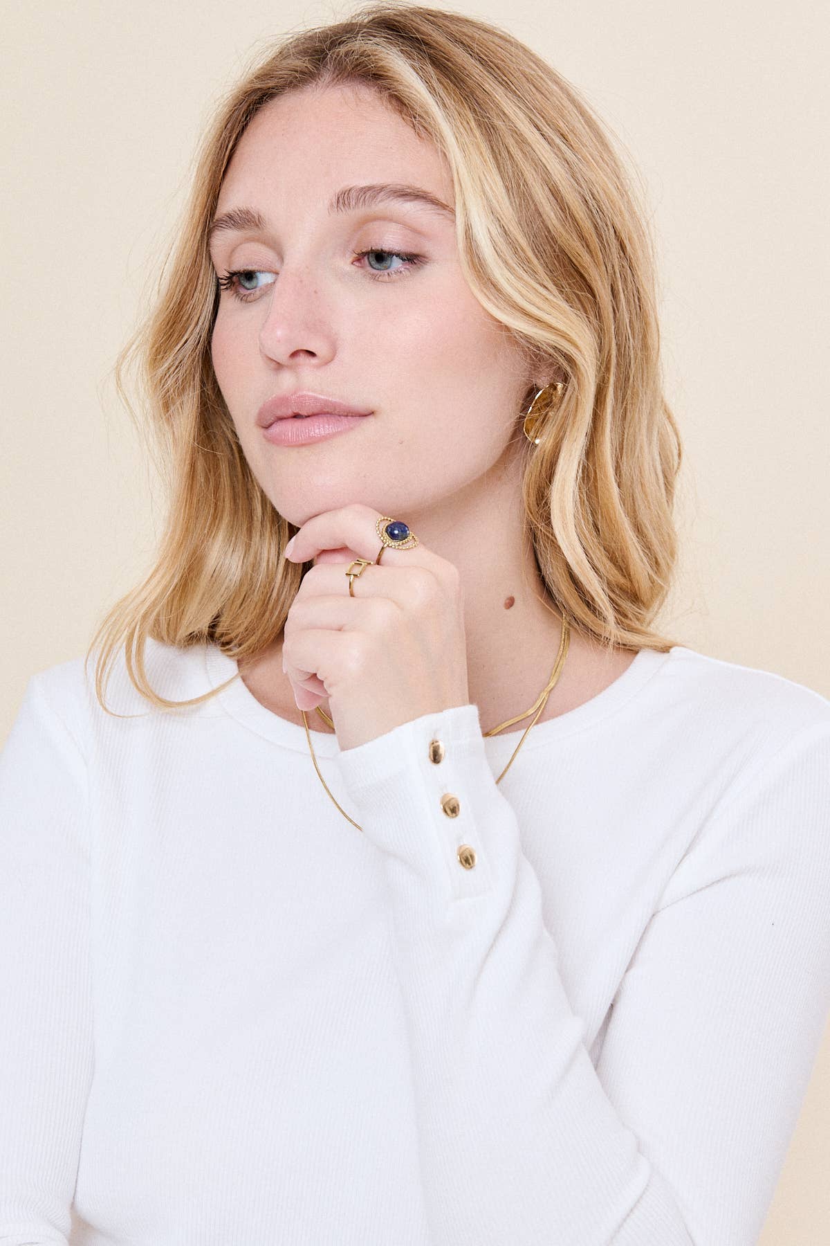 Nathael Paris - Wholesale T-Shirt - Women's - Ribbed cotton T-shirt13