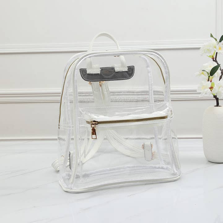 Transparent Backpack Bag for wholesale by Sensibling Corp.