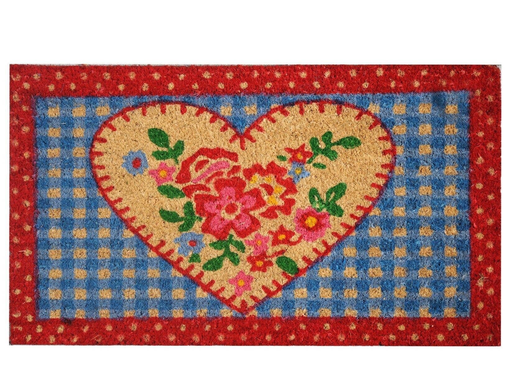 H&H - Wholesale Door Mat - Coconut PVC Mat/Doormat Assorted 40X70 cm2