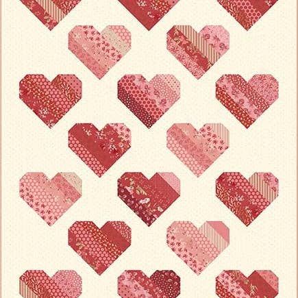 Be Mine for wholesale by Laundry Basket Quilts