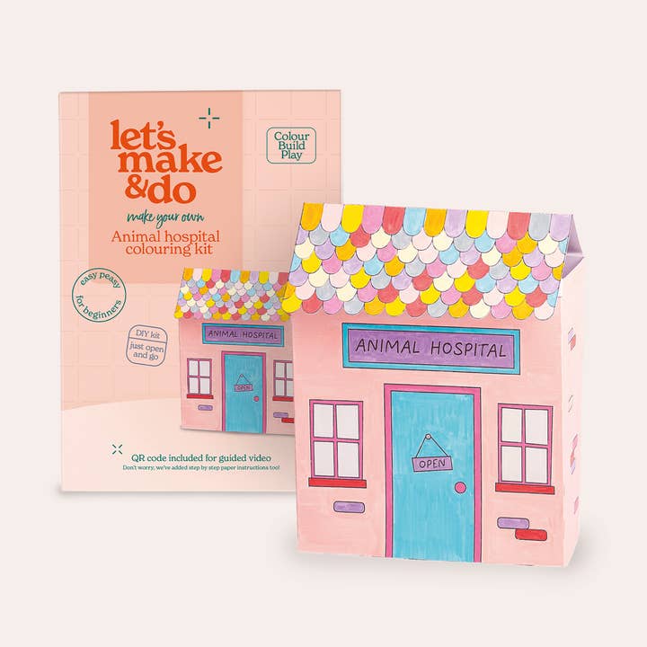 Kit da Colorare dell'Ospedale per Animali per la vendita all'ingrosso da parte di Let's Make & Do