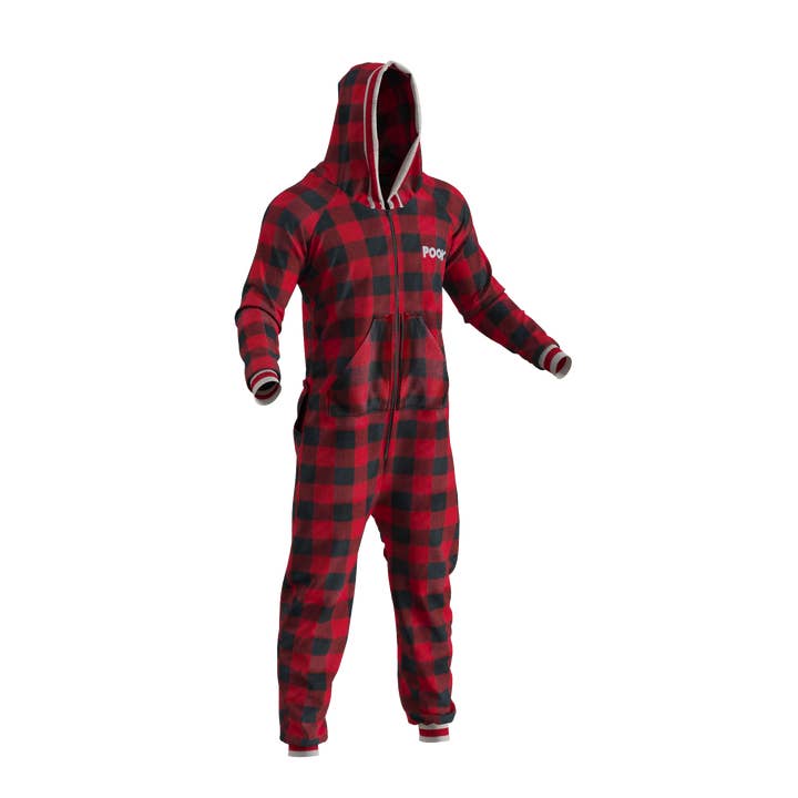 POOK - Wholesale Onesie - Unisex - Pook Onesie - Red (Adult Unisex)21