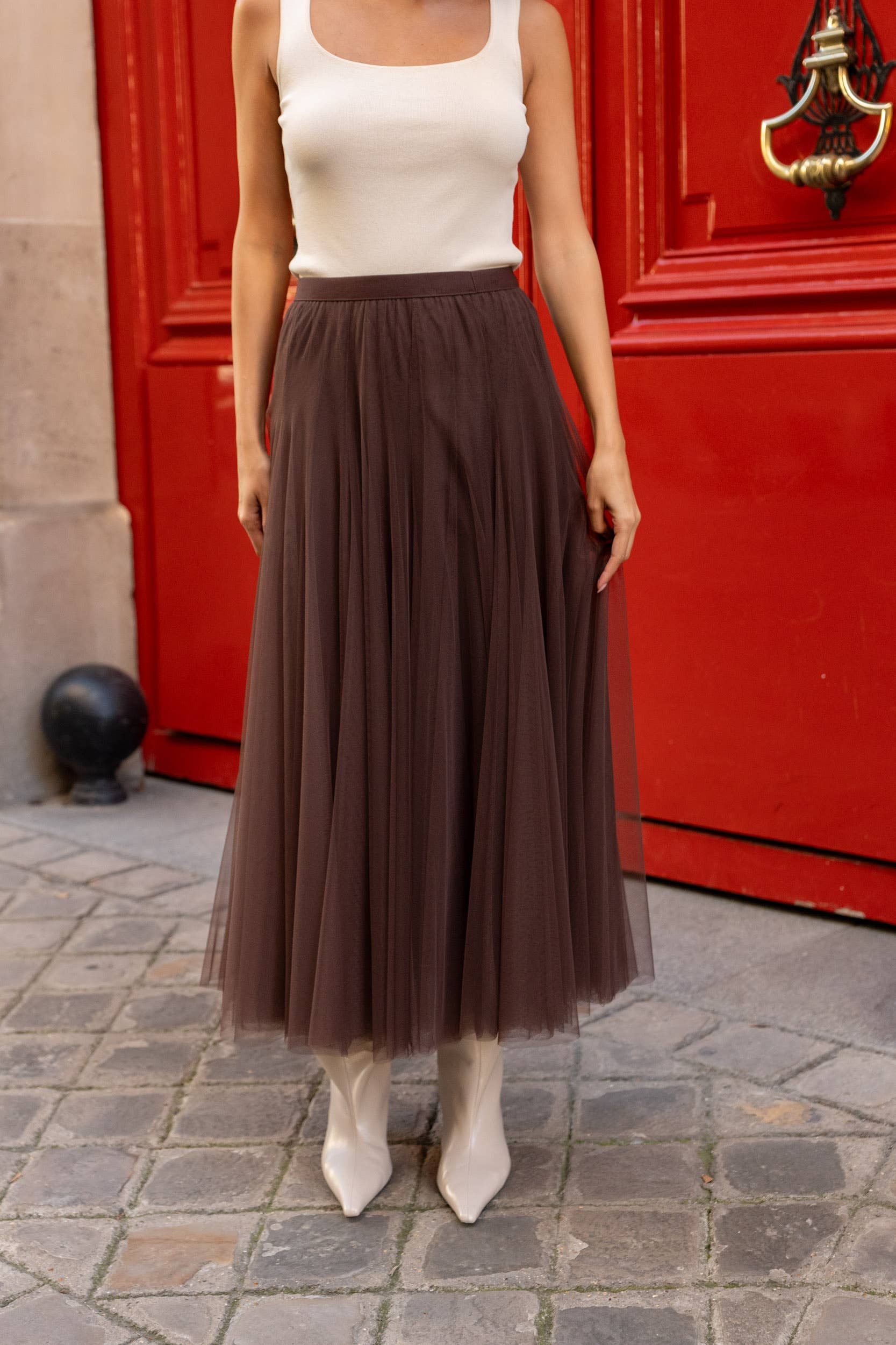 CHOKLATE PARIS (US No duties) - Wholesale Skirt - Women's - Amber tulle slim fit skirt - CK0820218